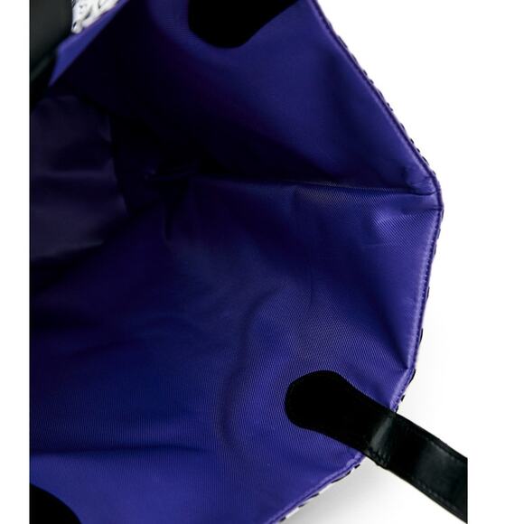 DASTI Reversible Tote Bag Large Waterproof Shopper Travel Shoulder Handbag B&W - Picture 3 of 13